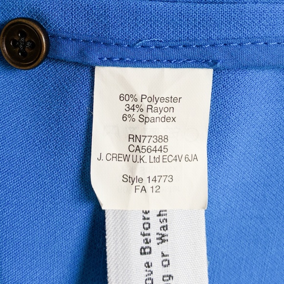 Madewell Tailored Minidress in Blue - Picture 8 of 8